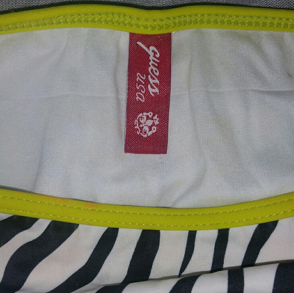 Guess size medium large zebra tie bikini bottoms - Picture 5 of 5